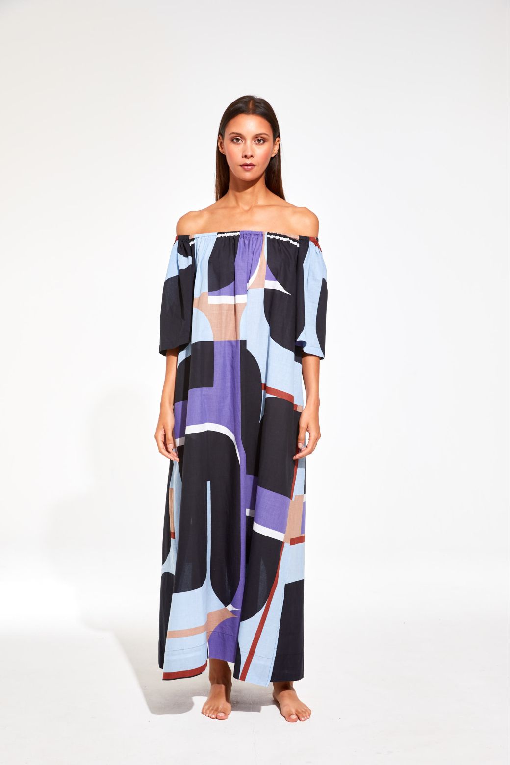MAPOESIE PALAO LONG DRESS
