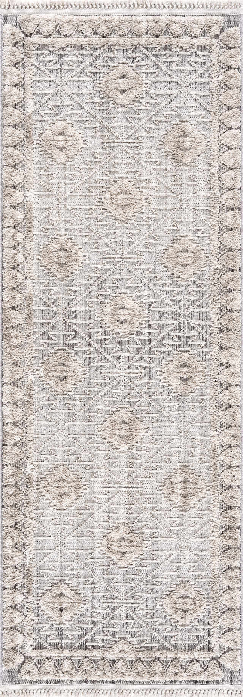 Agoo High-Low Pile Rustic Rug-Boutique Rugs-lobo nosara