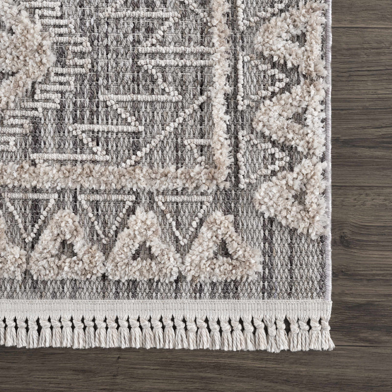 Agoo High-Low Pile Rustic Rug-Boutique Rugs-lobo nosara