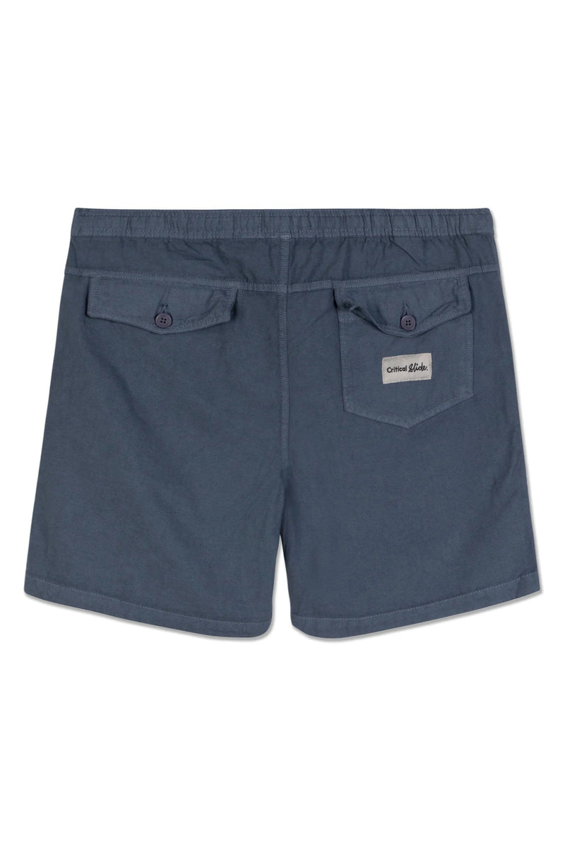 All Day Canvas Short Blue-THE CRITICAL SLIDE SOCIETY-lobo nosara