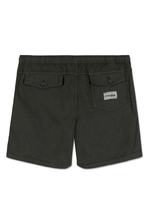 All Day Canvas Short - Fatigue-THE CRITICAL SLIDE SOCIETY-lobo nosara