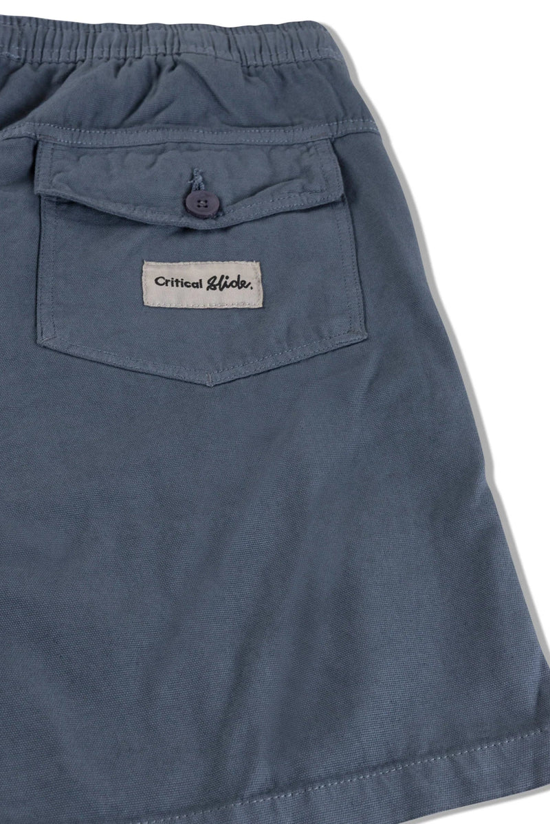 All Day Canvas Short Blue-THE CRITICAL SLIDE SOCIETY-lobo nosara