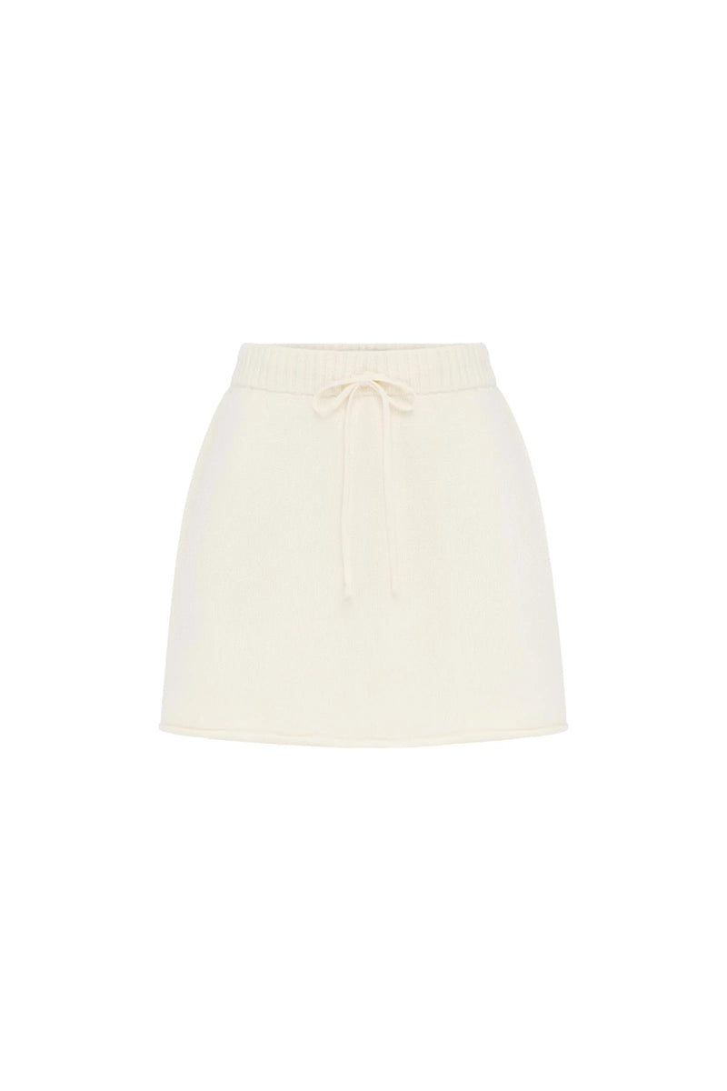 Alma Knit Mini Skirt-Rowie the label-lobo nosara