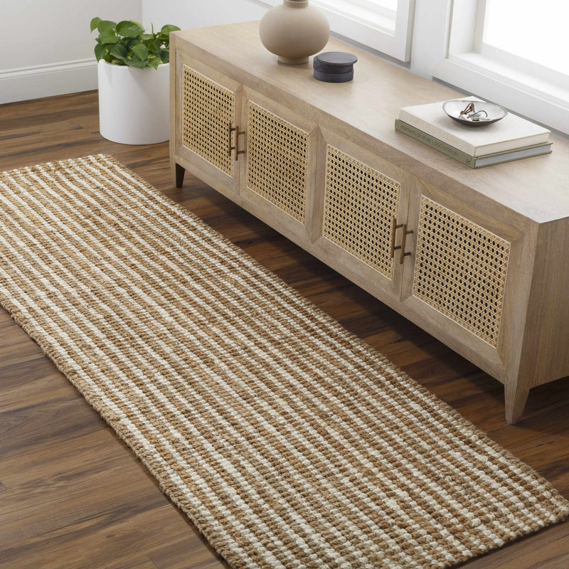 Ambel Camel Jute Rug-Boutique Rugs-lobo nosara