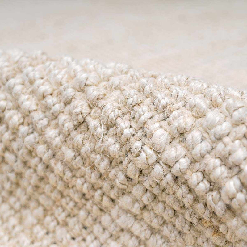 Ambel Cream Jute Rug-Boutique Rugs-lobo nosara