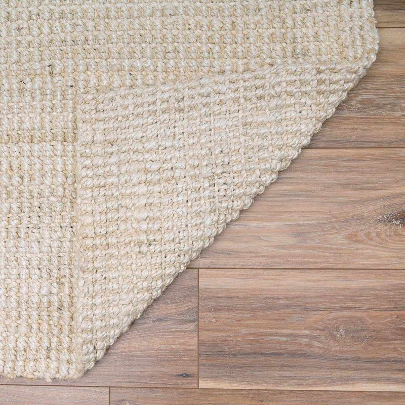 Ambel Cream Jute Rug-Boutique Rugs-lobo nosara