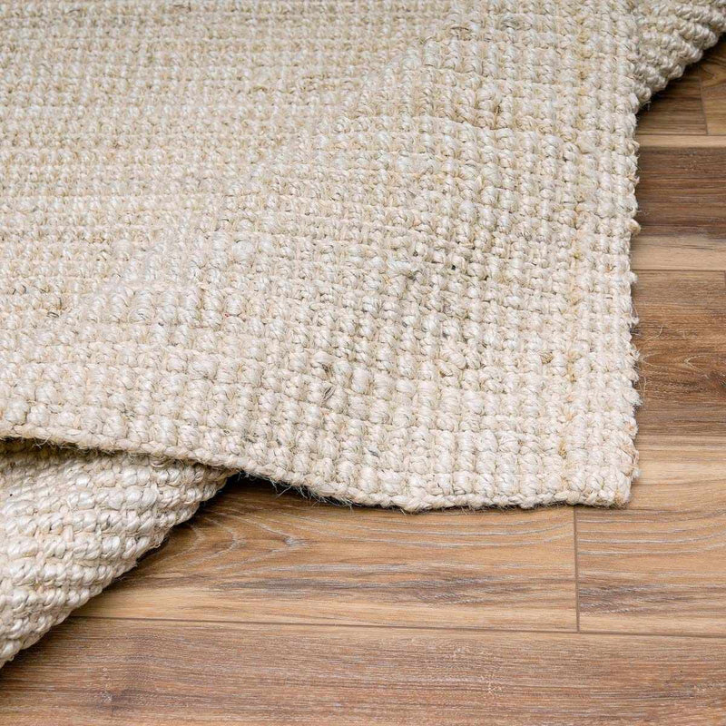 Ambel Cream Jute Rug-Boutique Rugs-lobo nosara
