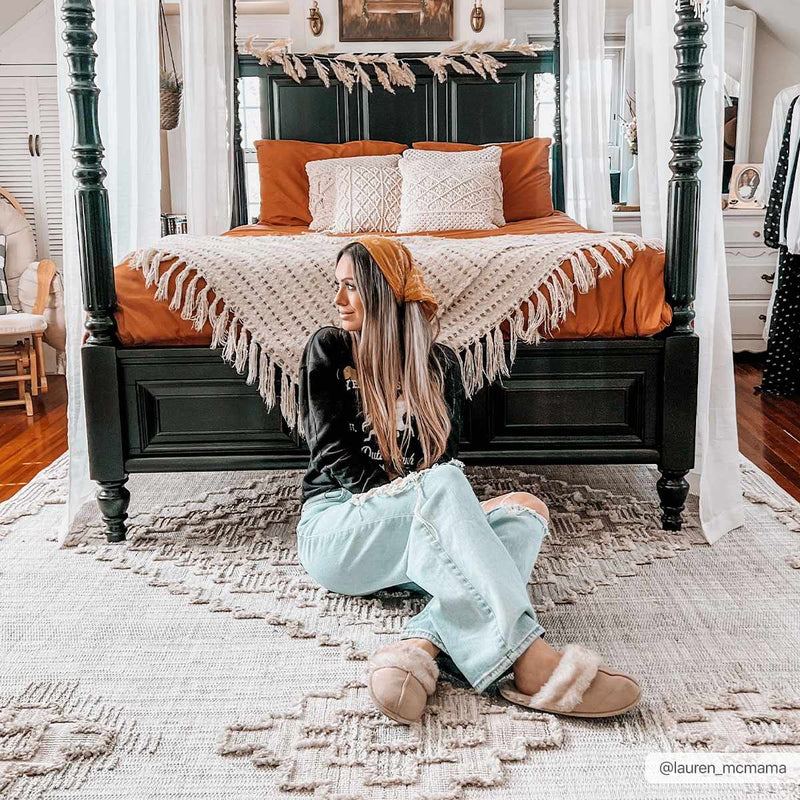 Ampusungan High-Low Rustic Rug-Boutique Rugs-lobo nosara