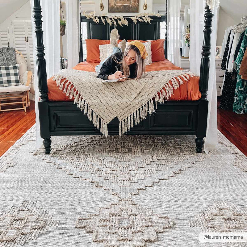 Ampusungan High-Low Rustic Rug-Boutique Rugs-lobo nosara
