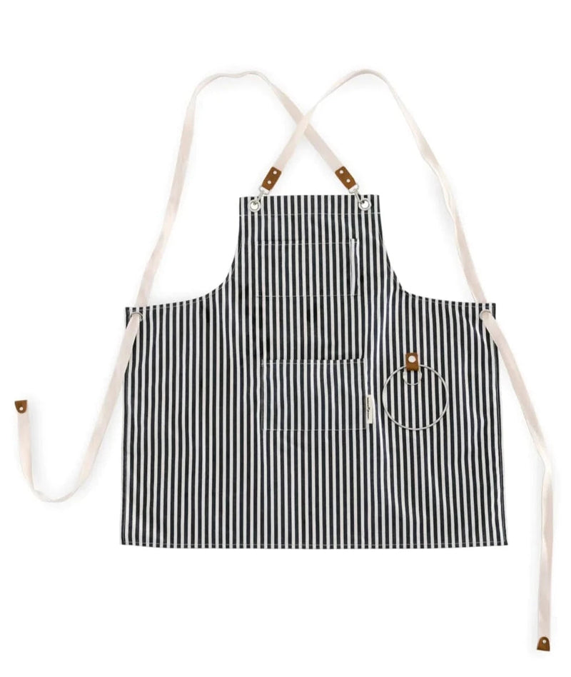 Apron - Navy Stripe-Business & Pleasure-lobo nosara