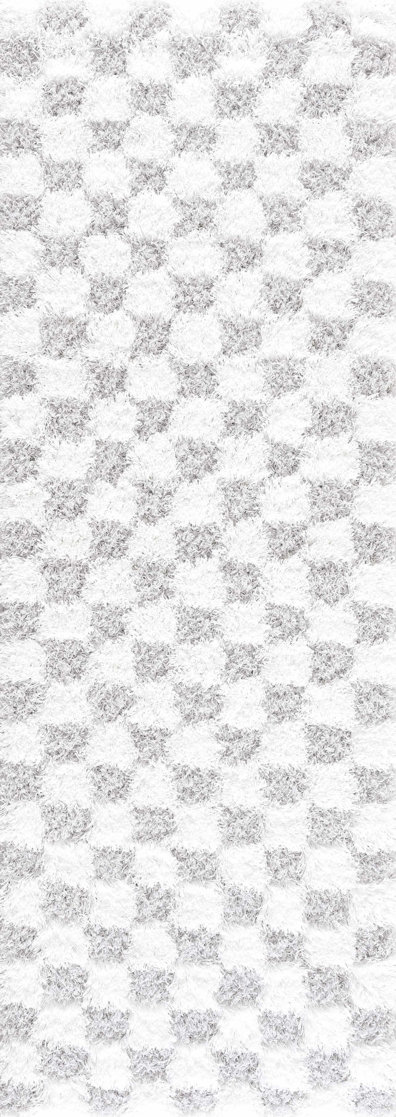 Atira Gray Checkered Area Rug-Boutique Rugs-lobo nosara
