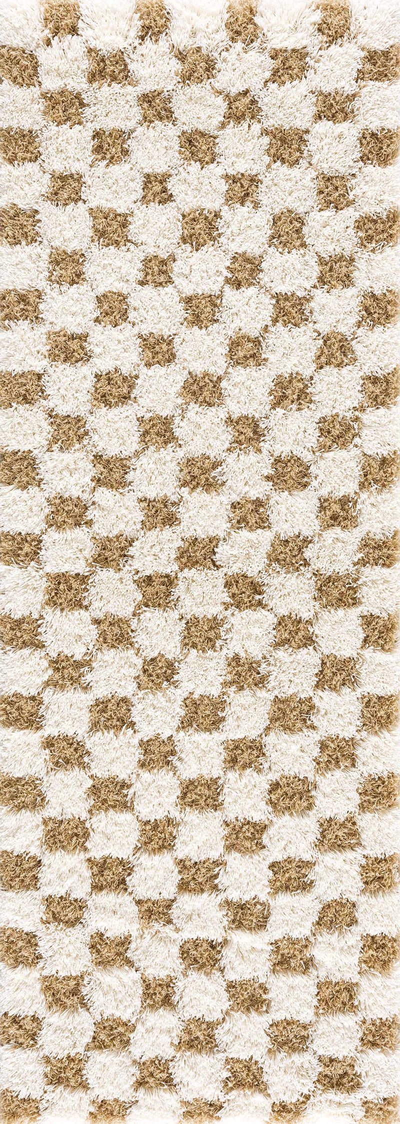 Atira Mustard Checkered Area Rug-Boutique Rugs-lobo nosara