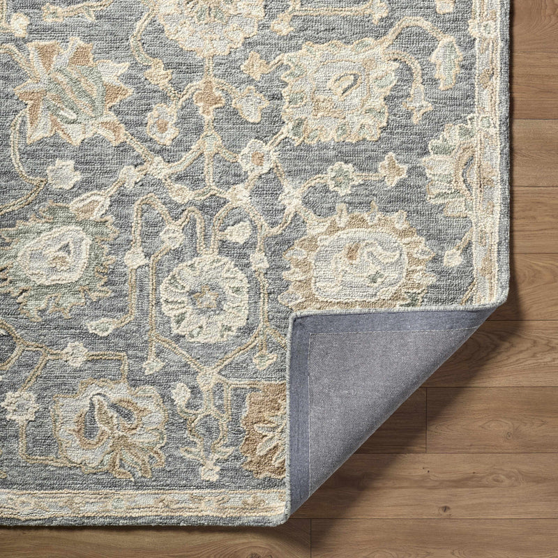 Auryon Hand Tufted Oushak Wool Rug Area Rug-Boutique Rugs-lobo nosara