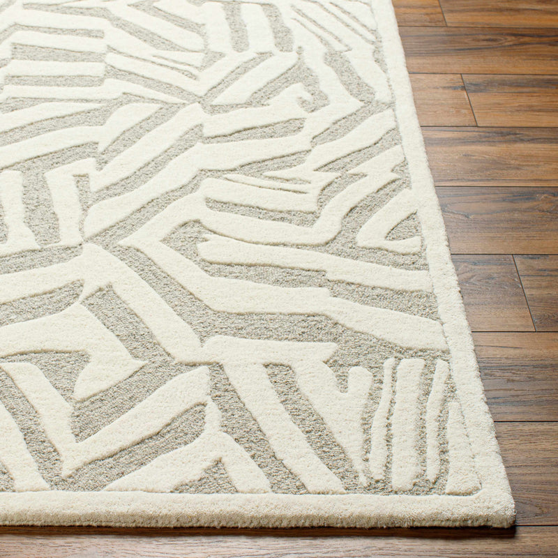 Avian Cream Wool Area Rug-Boutique Rugs-lobo nosara