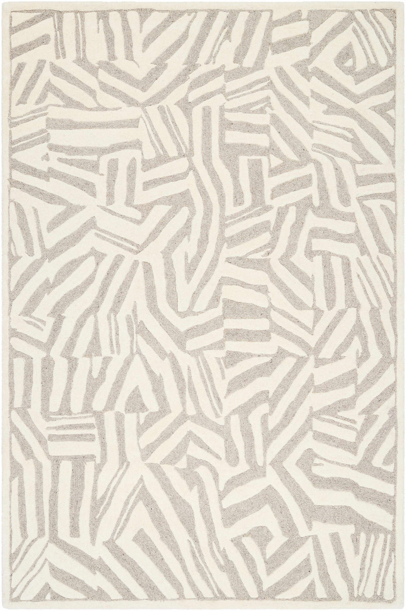 Avian Cream Wool Area Rug-Boutique Rugs-lobo nosara