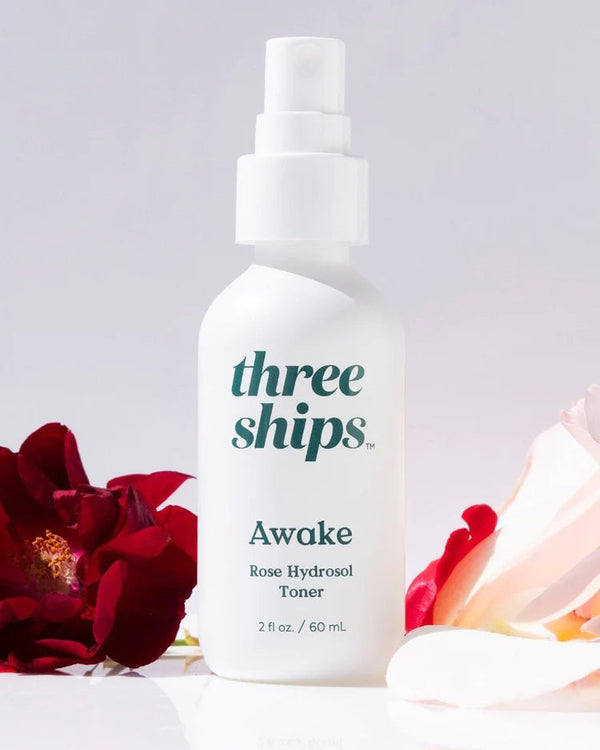 Awake Rose Hydrosol Toner-Three Ships Beauty-lobo nosara