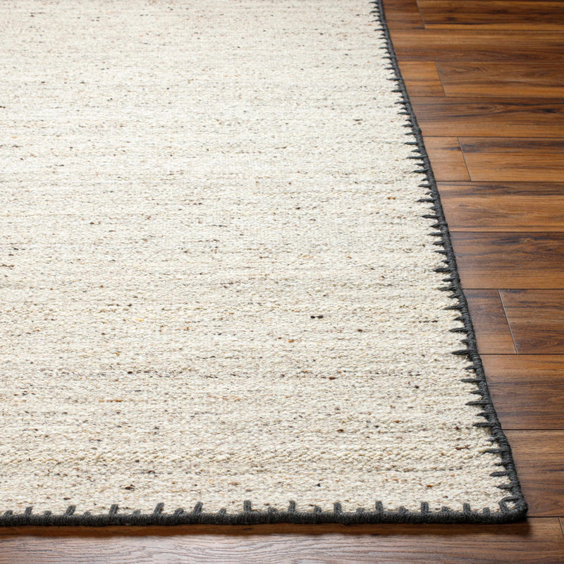 Ayumu Beige Hand Woven Wool Area Rug-Boutique Rugs-lobo nosara