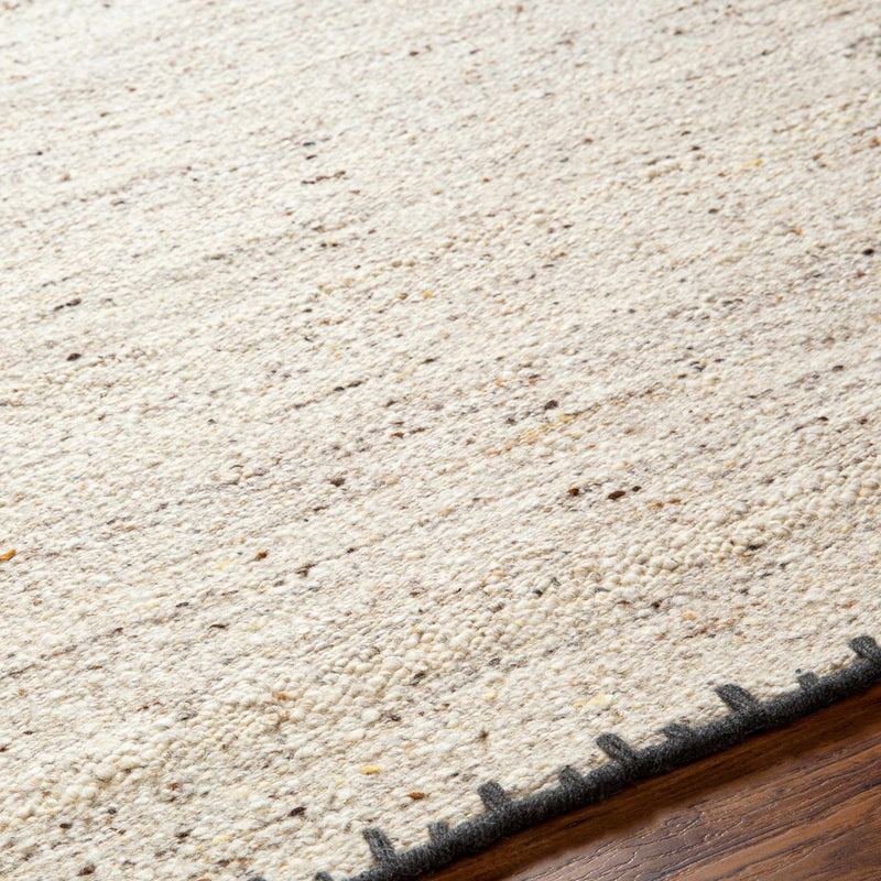 Ayumu Beige Hand Woven Wool Area Rug-Boutique Rugs-lobo nosara