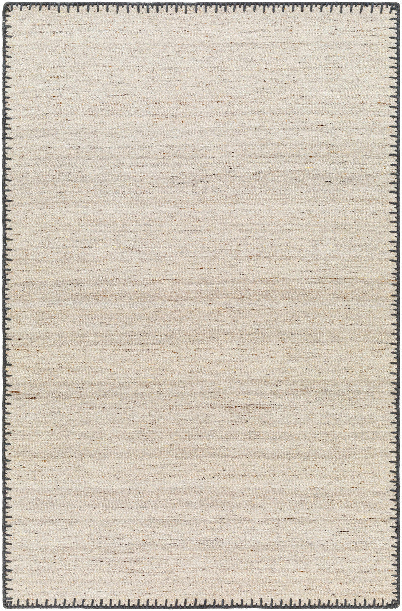 Ayumu Beige Hand Woven Wool Area Rug-Boutique Rugs-lobo nosara