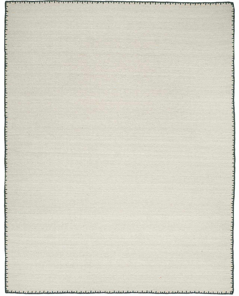 Ayumu Off White Hand Woven Wool Area Rug-Boutique Rugs-lobo nosara