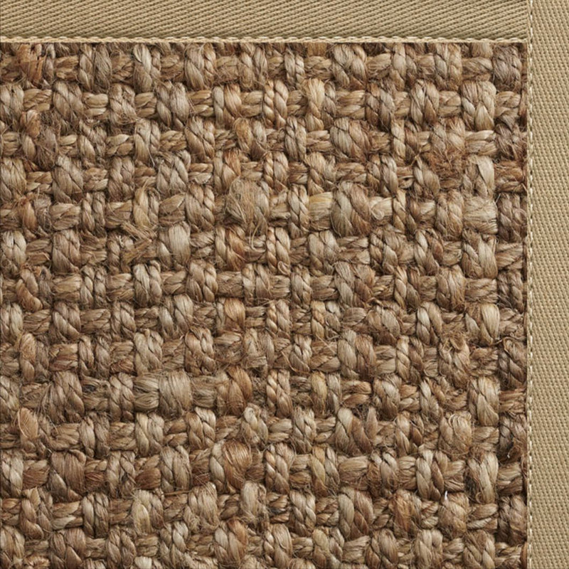 Basketweave Jute Rug-lobo-lobo nosara