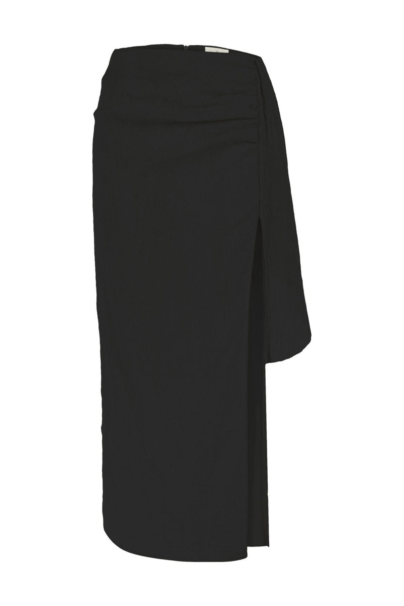 Bella Maxi Skirt - Black-The Handloom-lobo nosara