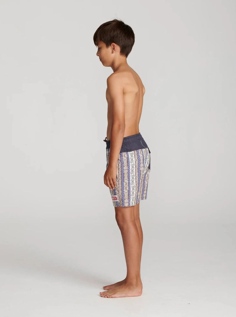 Bells Kids Boardshorts - Blueberry-THE CRITICAL SLIDE SOCIETY-lobo nosara