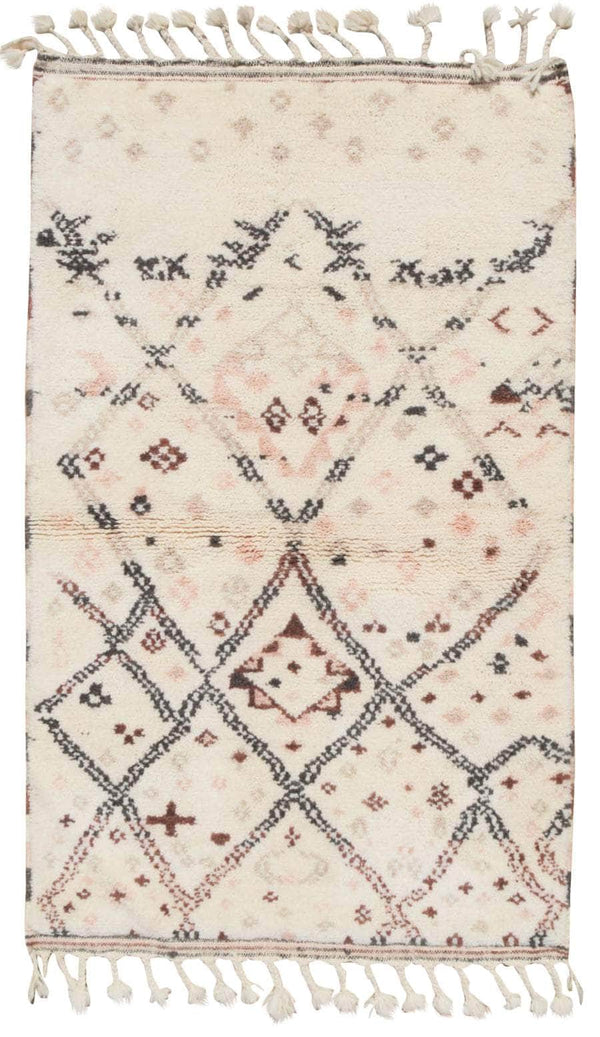 Berber Moroccan Rug - Vintage Inspo-lobo-lobo nosara