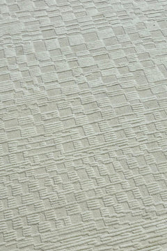 Berber Squares Cloud Woven Rug