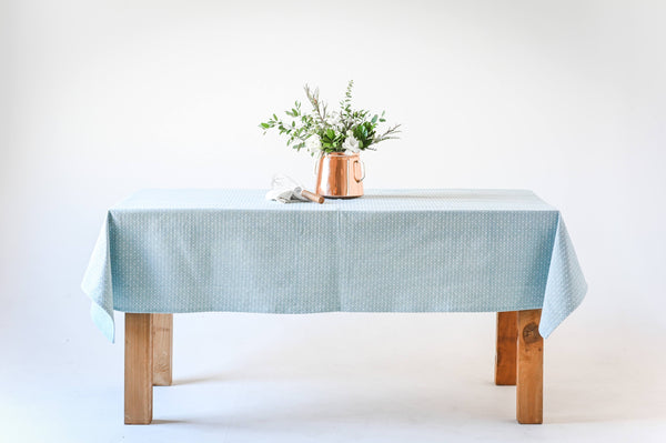 Blue Dotted Tablecloth-Galley & Fen-lobo nosara