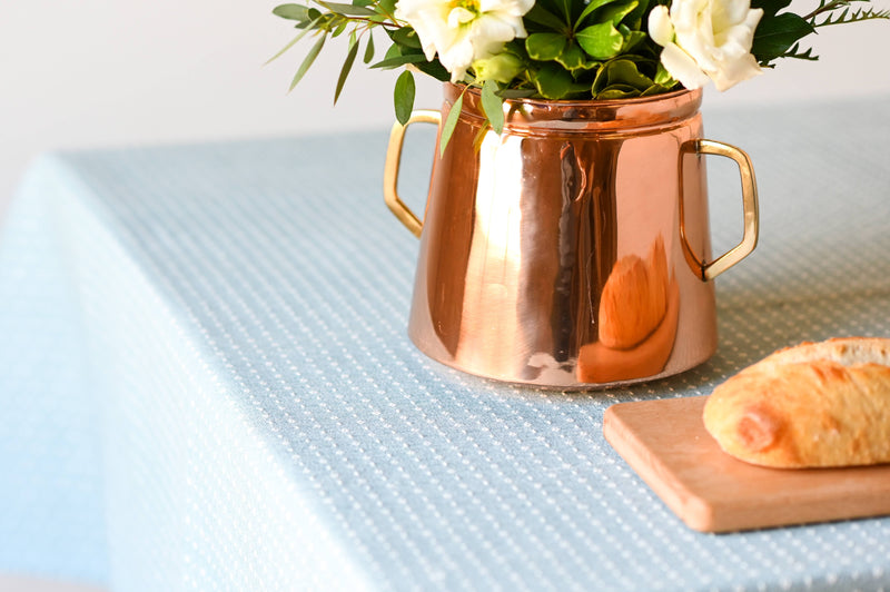 Blue Dotted Tablecloth-Galley & Fen-lobo nosara