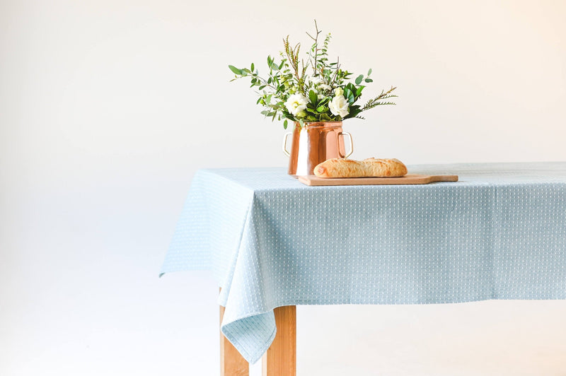 Blue Dotted Tablecloth-Galley & Fen-lobo nosara