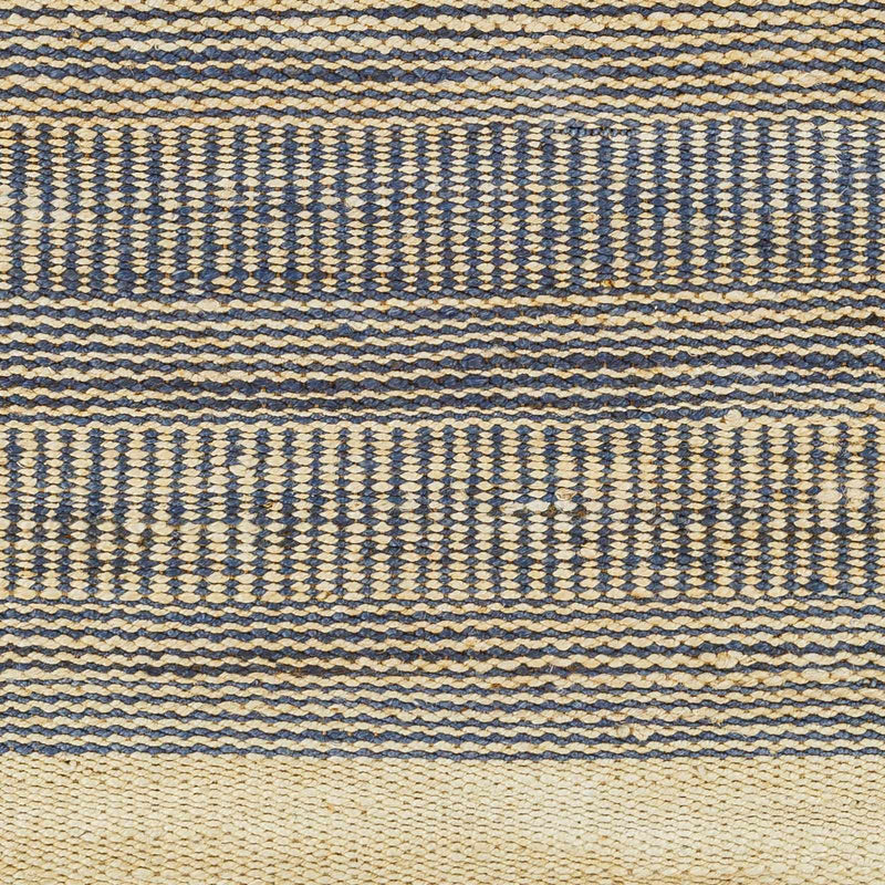 Blue Elle Jute Rug-Boutique Rugs-lobo nosara