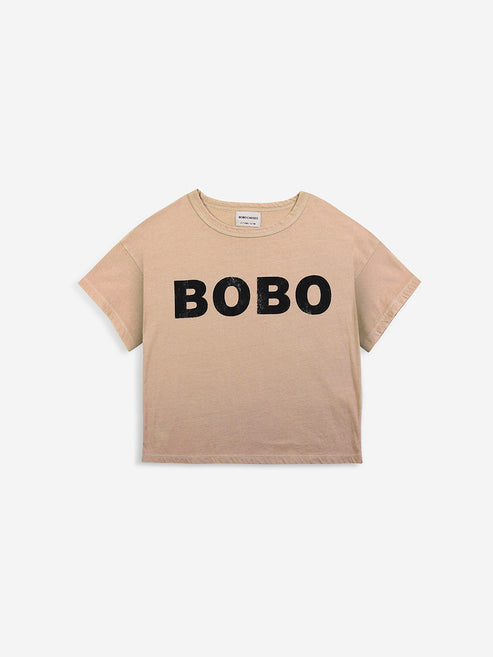 Bobo Natural Short Sleeve T-Shirt-Bobo Choses-lobo nosara