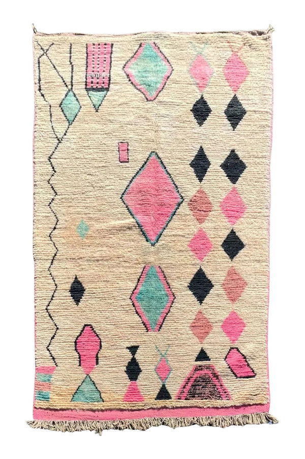 Boujaad Moroccan Rug - Pink Tribe-lobo-lobo nosara