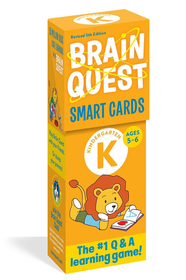 Brain Quest Kindergarten Smart Cards-Brain Quest-lobo nosara