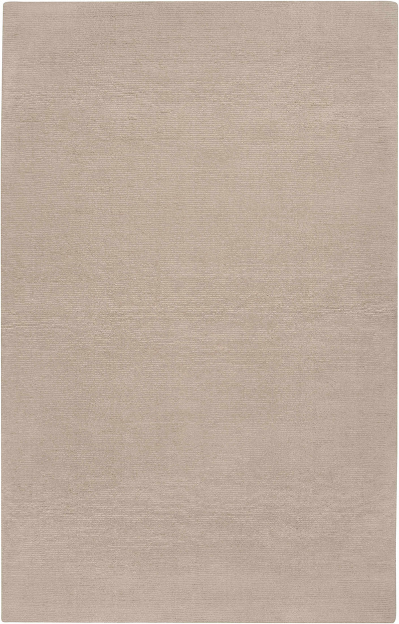 Brockton Solid Tan Wool Rug-Boutique Rugs-lobo nosara