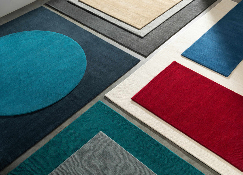 Brockton Solid Wool Dusty Sage Area Rug-Boutique Rugs-lobo nosara