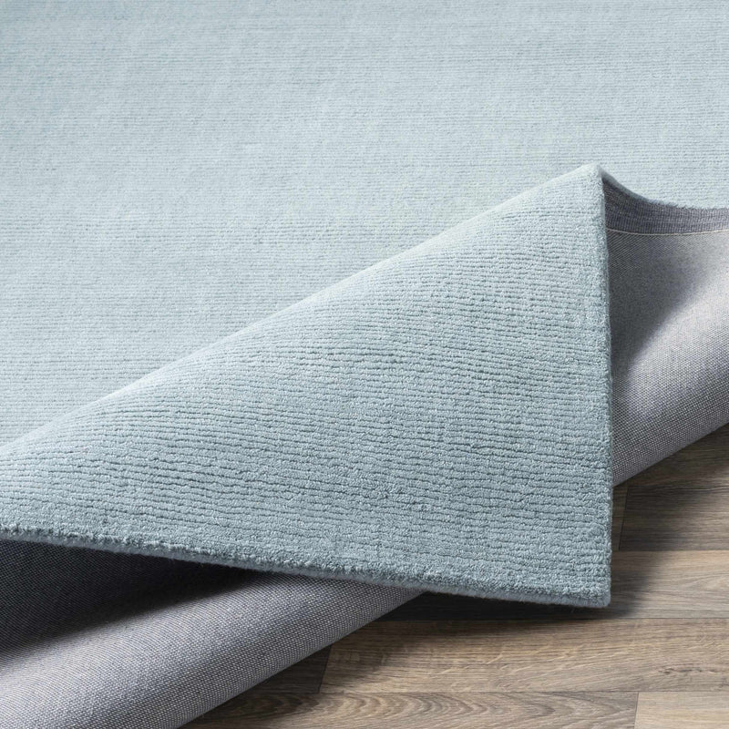 Brockton Solid Wool Dusty Sage Area Rug-Boutique Rugs-lobo nosara