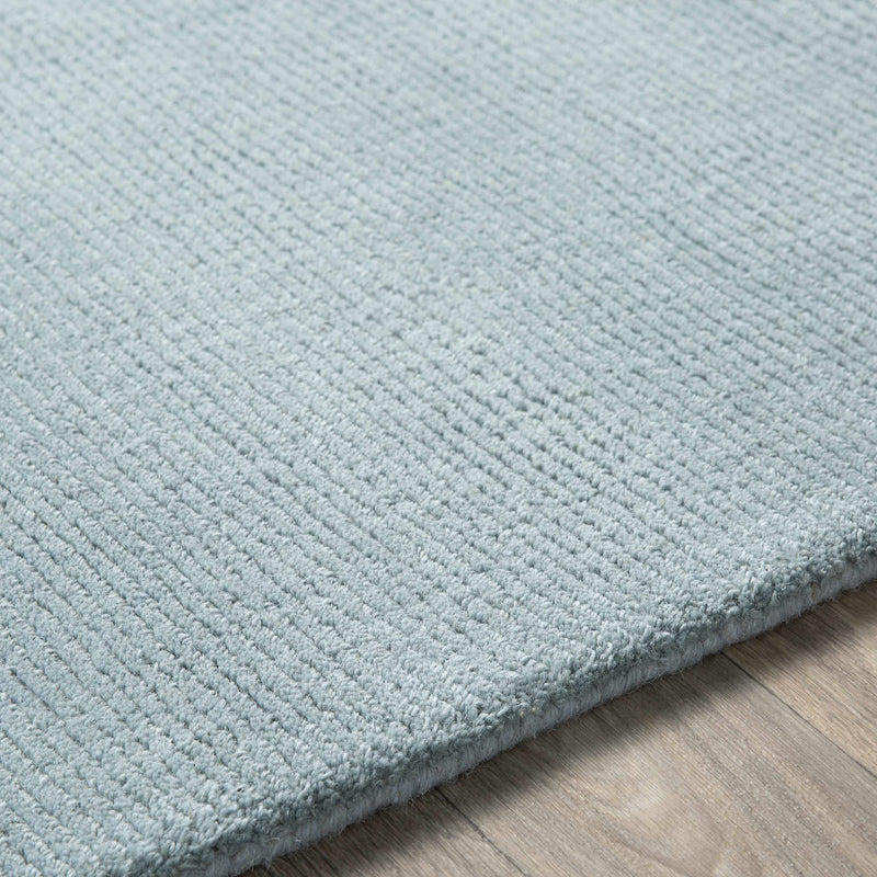 Brockton Solid Wool Dusty Sage Area Rug-Boutique Rugs-lobo nosara