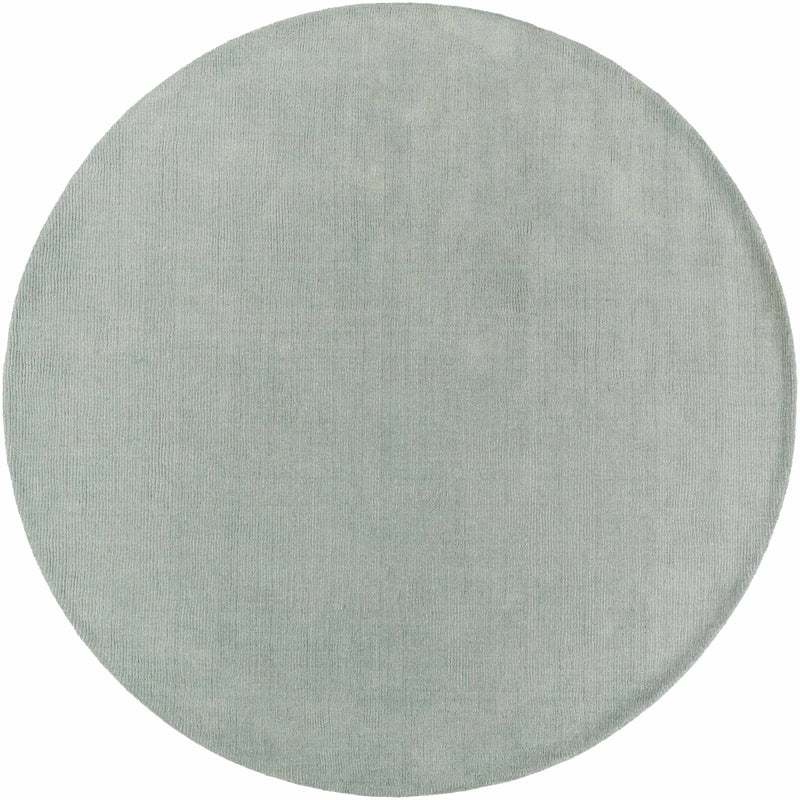 Brockton Solid Wool Dusty Sage Area Rug-Boutique Rugs-lobo nosara