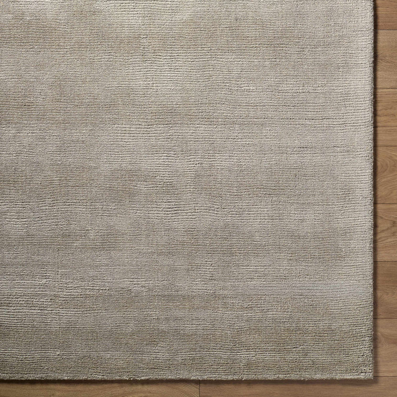 Brockton Solid Wool Gray Area Rug-Boutique Rugs-lobo nosara