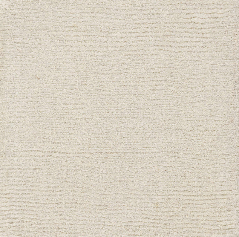 Brockton Solid Wool Light Beige Area Rug-Boutique Rugs-lobo nosara