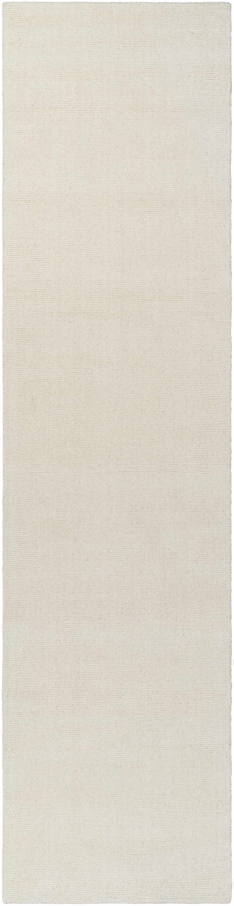Brockton Solid Wool Light Beige Area Rug-Boutique Rugs-lobo nosara