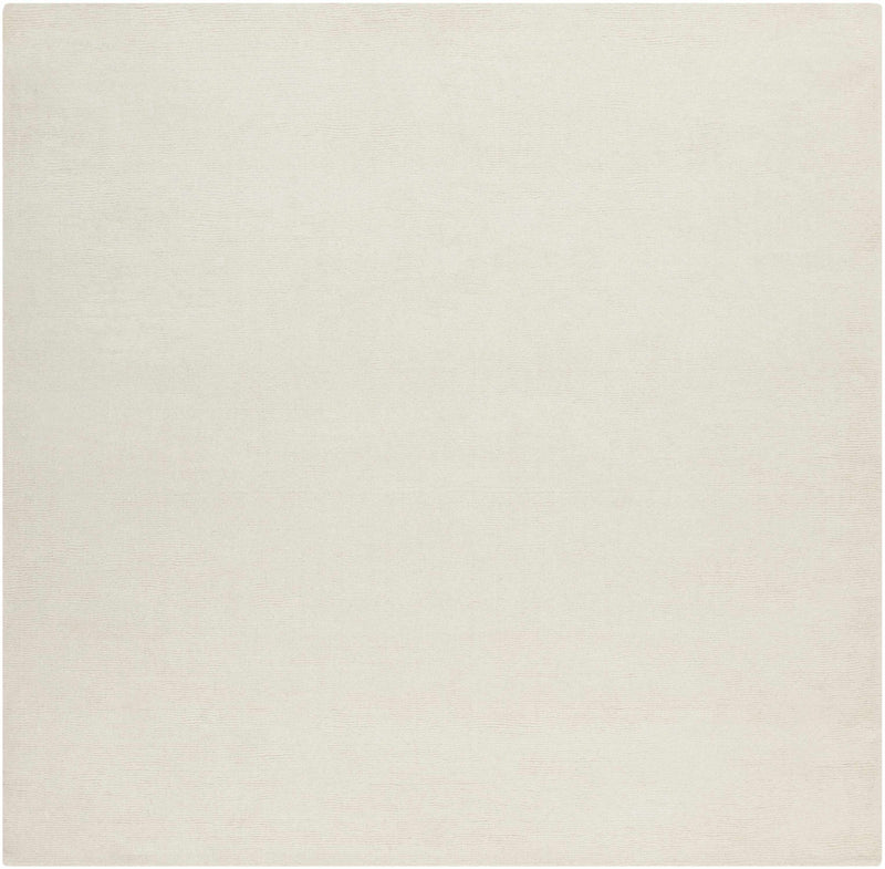 Brockton Solid Wool Light Beige Area Rug-Boutique Rugs-lobo nosara