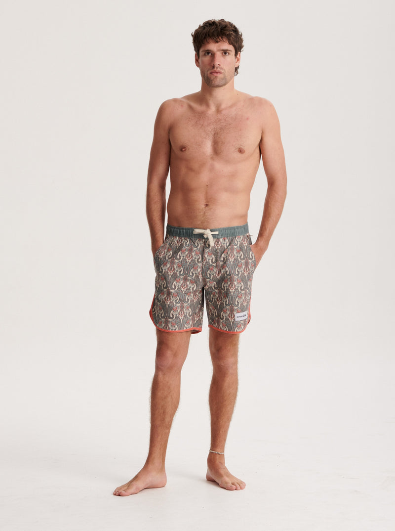 Brother Scallop Trunks - Pine-THE CRITICAL SLIDE SOCIETY-lobo nosara