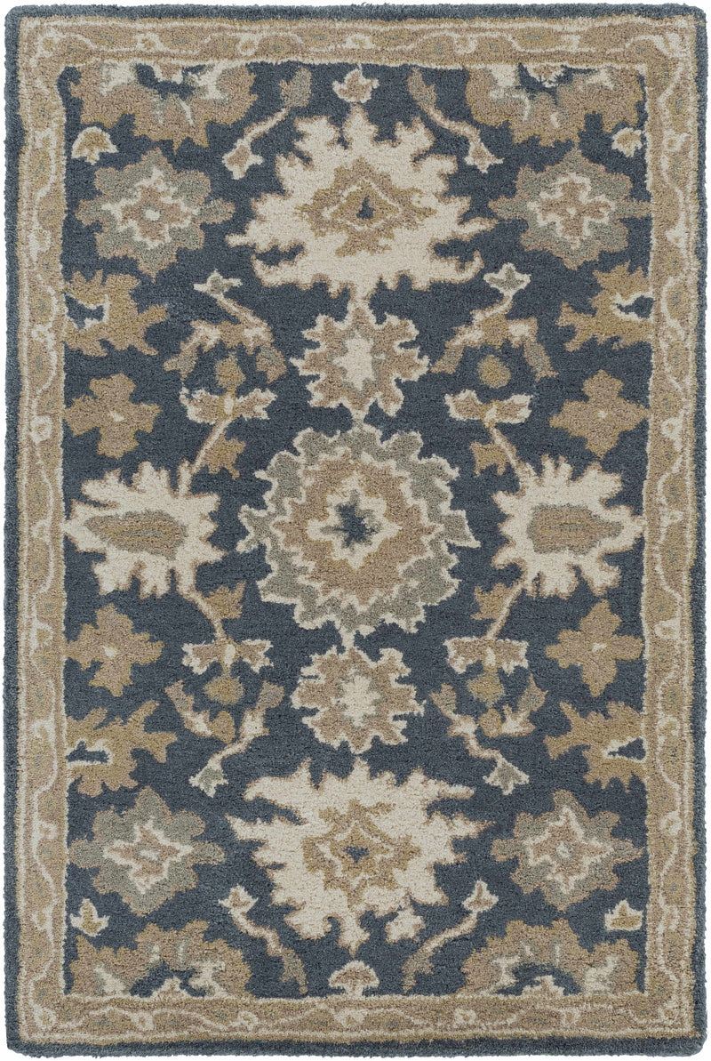 Caesar 1154 Navy Wool Rug-Boutique Rugs-lobo nosara