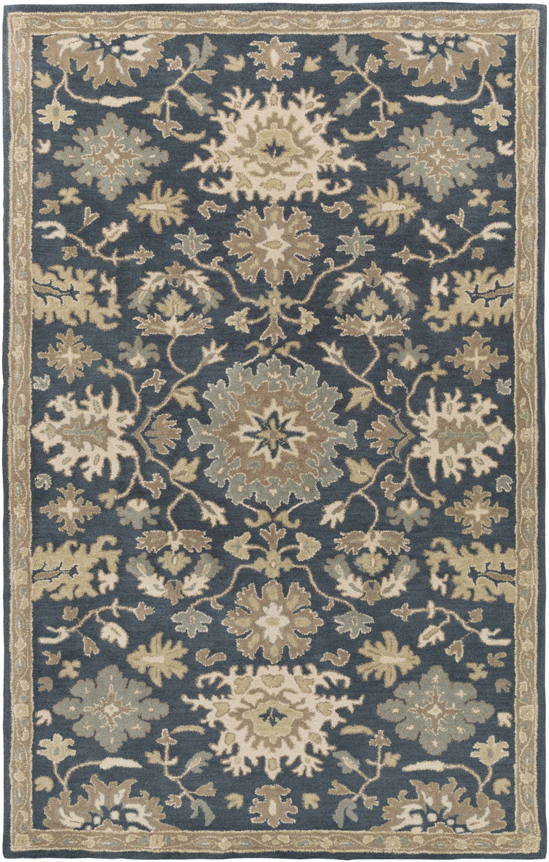 Caesar 1154 Navy Wool Rug-Boutique Rugs-lobo nosara