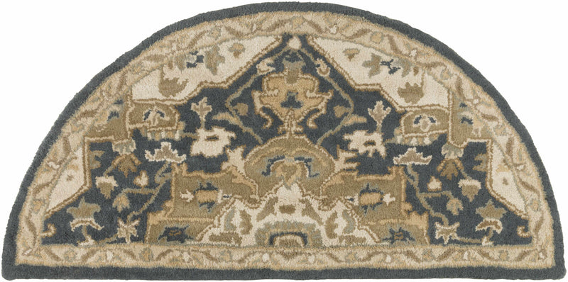 Caesar 1154 Navy Wool Rug-Boutique Rugs-lobo nosara