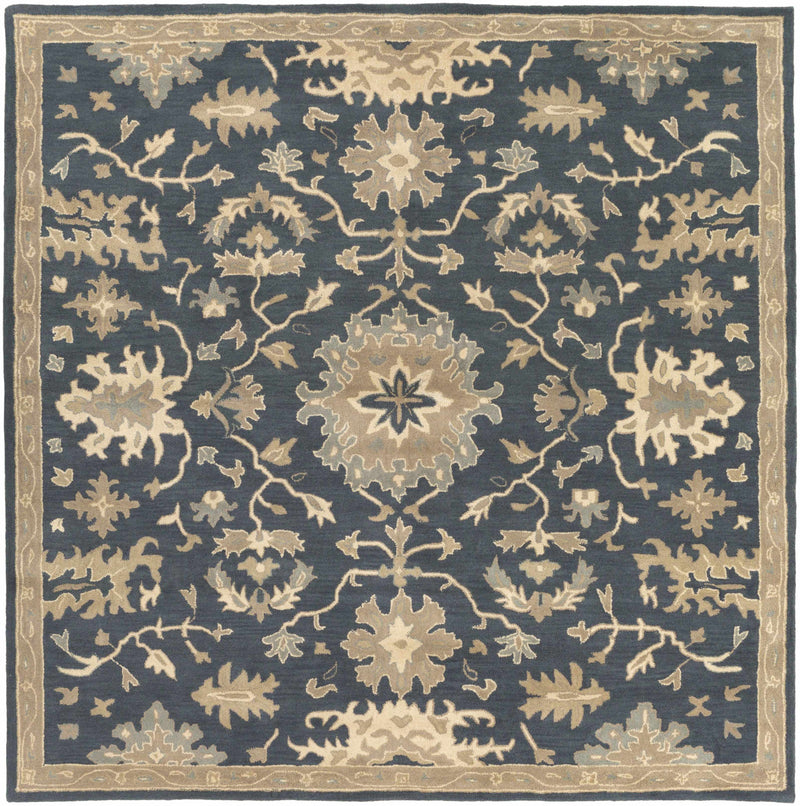 Caesar 1154 Navy Wool Rug-Boutique Rugs-lobo nosara